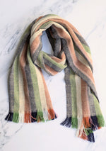 MABEL STRIPE LAMBSWOOL SCARF