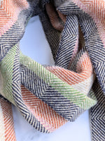 MABEL STRIPE LAMBSWOOL SCARF