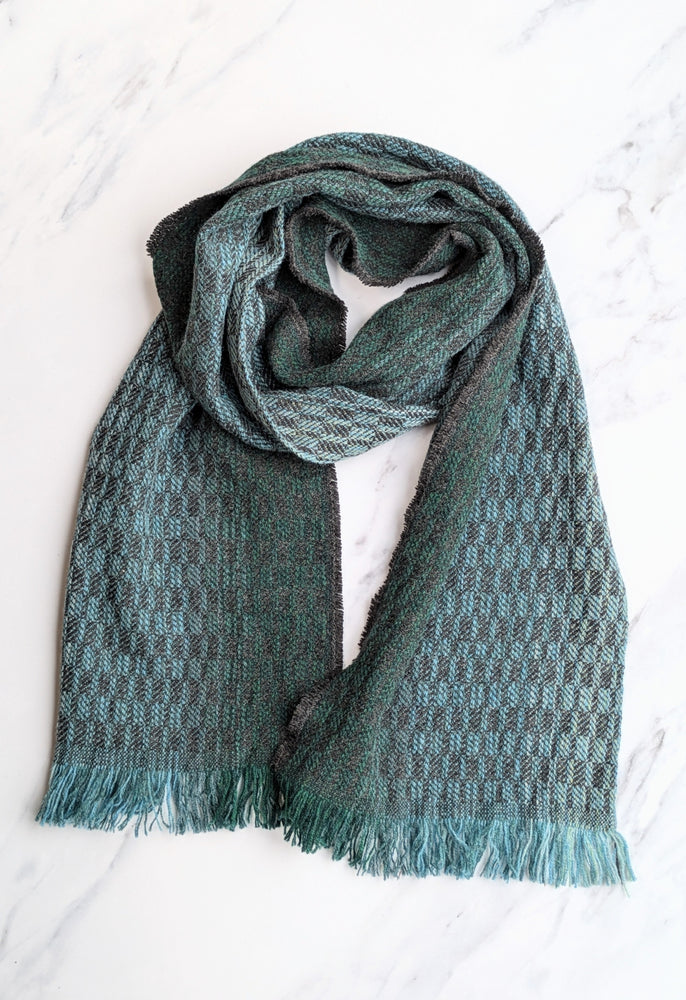 CUT SELVEDGE MERINO LAMBSWOOL SCARF