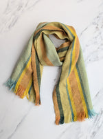 CUT SELVEDGE LAMBSWOOL SCARF (SHORTER LENGTH)