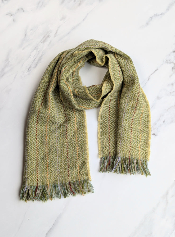 CUT SELVEDGE LAMBSWOOL SCARF