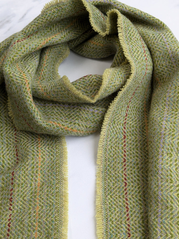 CUT SELVEDGE LAMBSWOOL SCARF