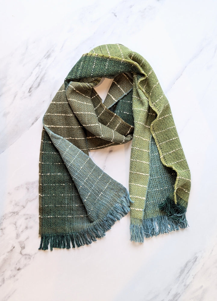 CUT SELVEDGE LAMBSWOOL & SILK BOUCLÉ SCARF