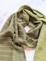 CUT SELVEDGE LAMBSWOOL & SILK BOUCLÉ SCARF