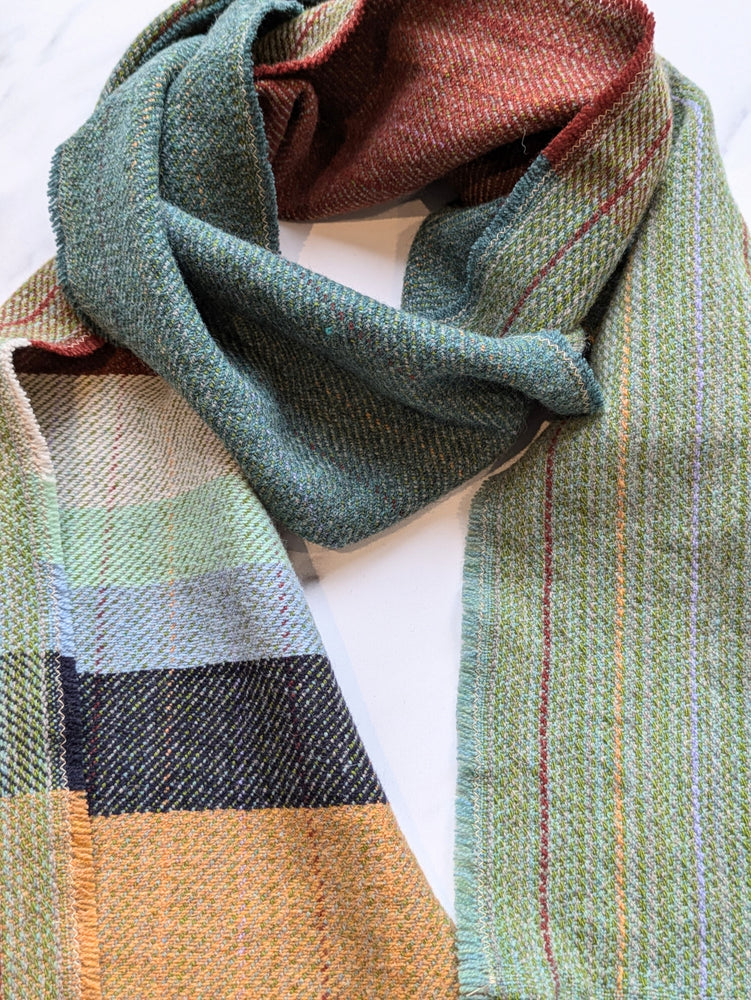 CUT SELVEDGE MERINO LAMBSWOOL SCARF