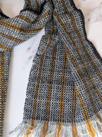 CUT SELVEDGE MERINO LAMBSWOOL & CASHMERE SCARF