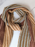 CUT SELVEDGE MERINO LAMBSWOOL & CASHMERE SCARF