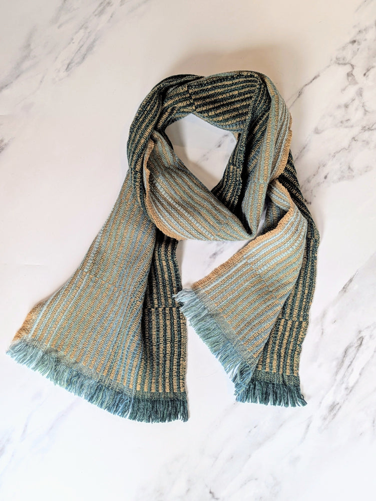 CUT SELVEDGE MERINO LAMBSWOOL & CASHMERE SCARF